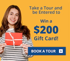 Take a tour and be entered to win a $200 gift card!